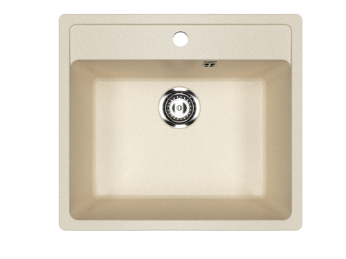 Кухонная мойка Ulgran Classic U-104-328 55х50 цвет бежевый
