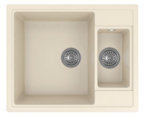 Кухонная мойка Florentina Липси 620_К 20.465.D0620.202 60х50 цвет бежевый поверхность матовая