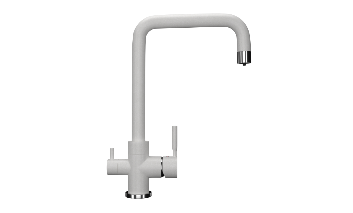 Смеситель для кухни Ulgran Classic U-019-332 на мойку белый