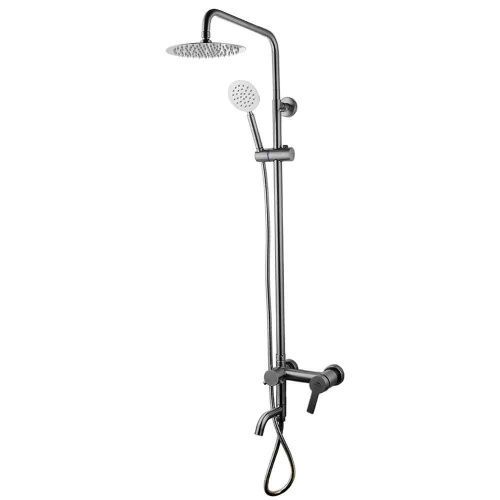 Душевая стойка Fashun A52422 настенная цвет серый