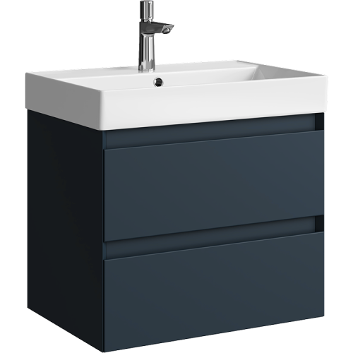 Тумба под раковину Aqwella Y GE01652GRM 70х50 подвесная цвет серый