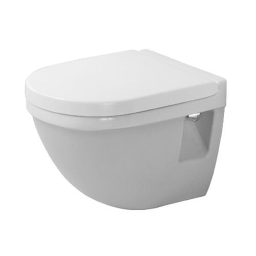 Чаша унитаза подвесная Duravit Starck 3 2202090000 цвет белый без сиденья каскадный смыв