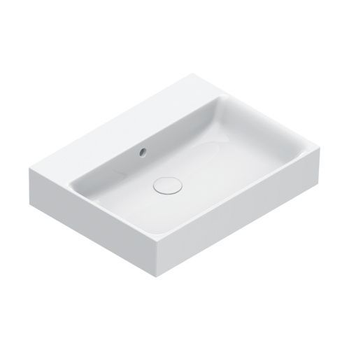 Раковина керамическая Catalano Premium 220600001 60 см подвесная цвет белый без отверстий под смеситель