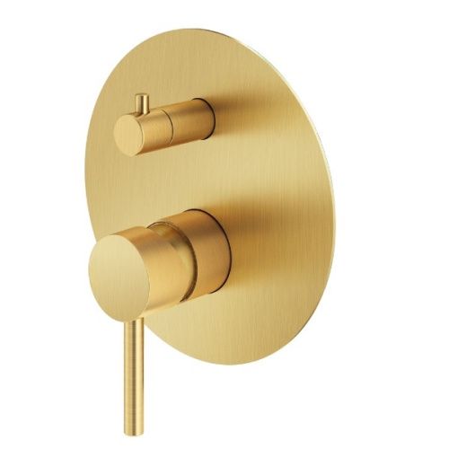 Смеситель для душа Plumberia Selection Ixo XO1901OB встраиваемый в стену золото