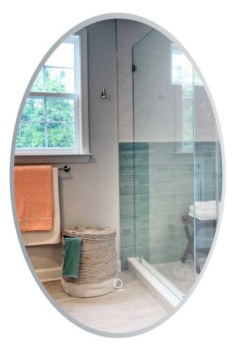 Зеркало с подсветкой Azario Gratsiya AZ-Z-008CS 60х90 подвесное