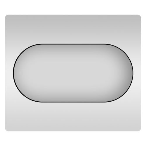 Зеркало Wellsee 7 Rays' Spectrum 172201490 120х60 подвесное