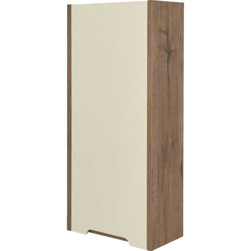 Шкаф Aquaton Оливия 1A254703OLVGL 40х80 подвесной цвет бежевый/коричневый