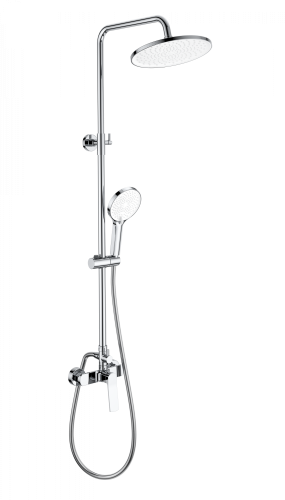 Душевая стойка Wonzon & Woghand WW-B3200-CR настенная цвет хром