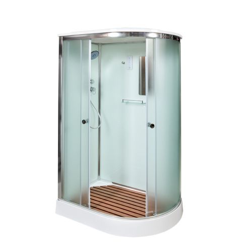 Душевая кабина AvaCan D102SLEL 120х80 асимметричная с крышей ориентация левая