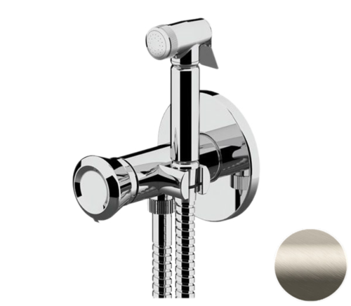 Гигиенический душ со смесителем Remer ET65XV нержавеющая сталь