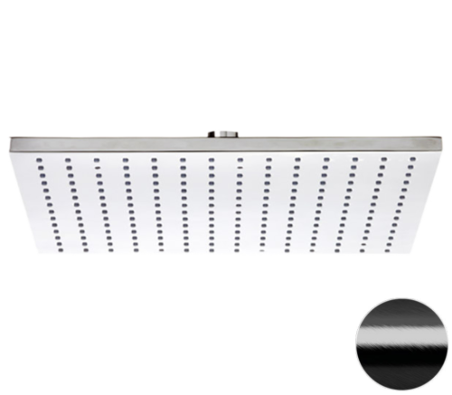 Верхний душ Remer 359SSLCFPX 30х30 серый