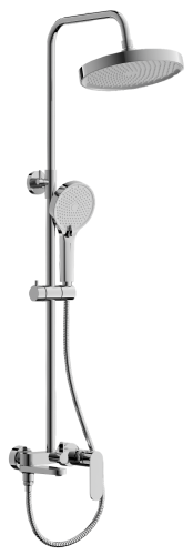 Душевая стойка Belz B713 B24713 настенная цвет хром