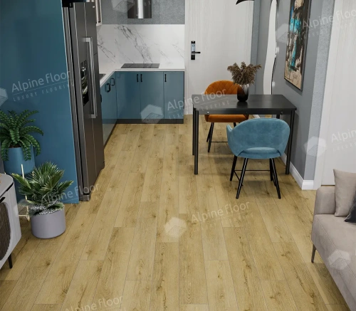 SPC ламинат Alpine Floor Eclipce Super Matt ECO 21-7 Умбра толщина 0.4 см 43 класс 1220х183