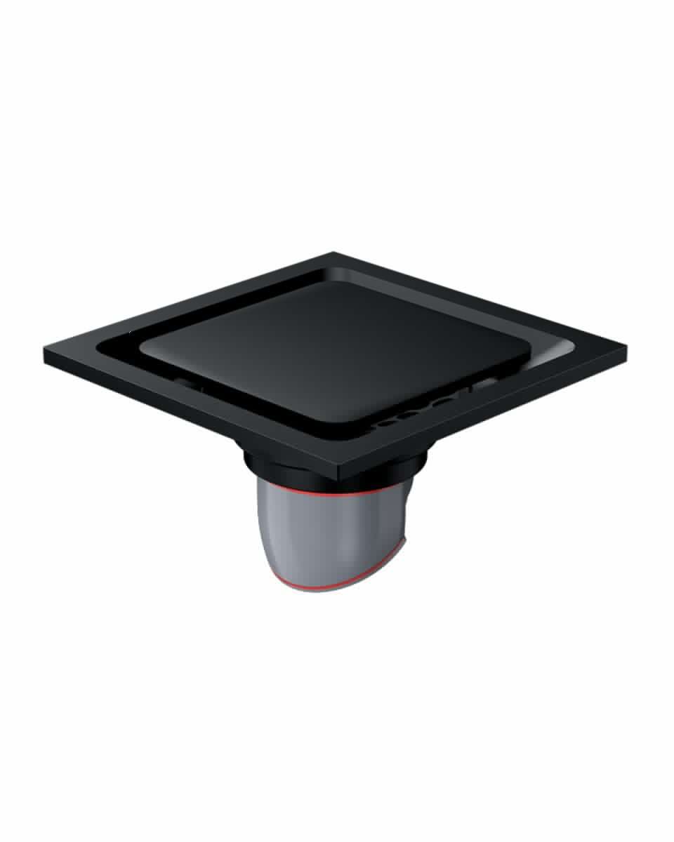 Душевой трап Orange TR01-006b 10х10 черный