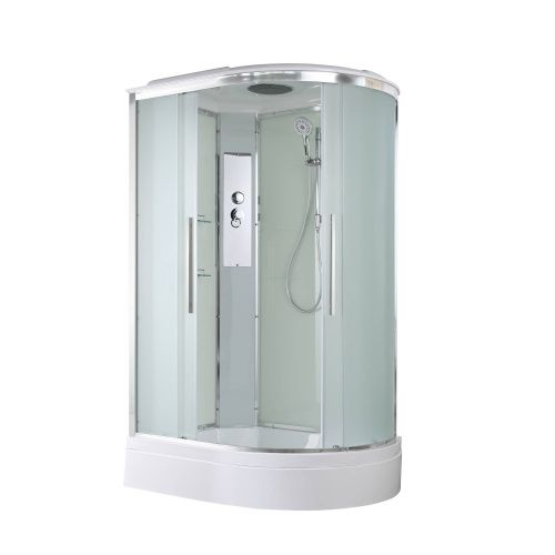 Душевая кабина AvaCan EM EM3812L 120х80 асимметричная с крышей ориентация левая