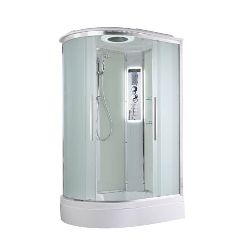 Душевая кабина AvaCan EM EM3812RLED 120х80 асимметричная с крышей ориентация правая