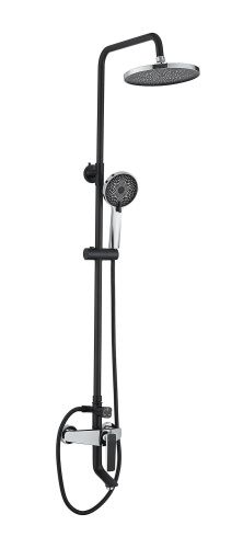 Душевая стойка Savol S-JD9145AH настенная цвет черный