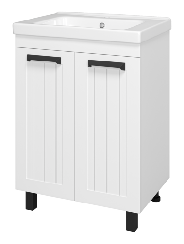 Тумба под раковину Misty Спарта П-Спа-06065-01-01 60х50 напольная цвет белый