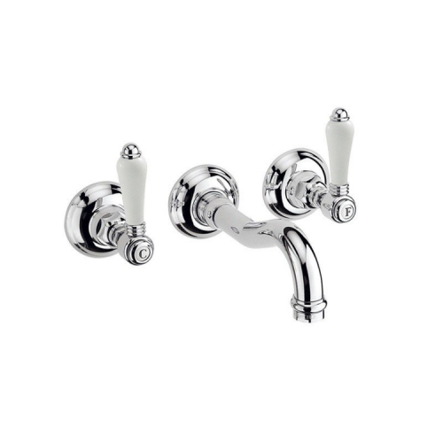 Смеситель для раковины Nicolazzi P. Mont Blanc 1477EXT CR 78 встраиваемый в стену хром