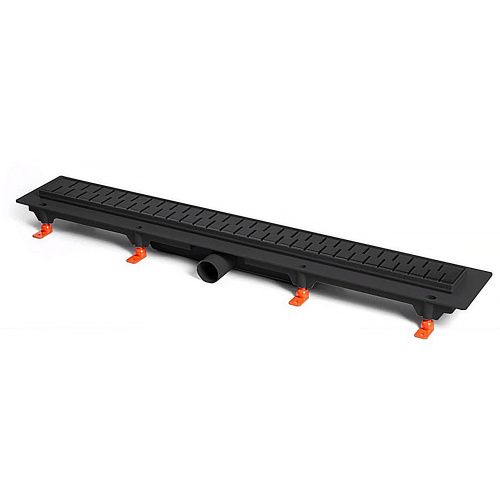 Душевой лоток Azario Medium AZ-CH 650/50 MC 65х5 черный