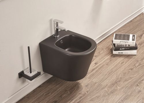 Биде подвесное CeramaLux 5330MDH цвет серый