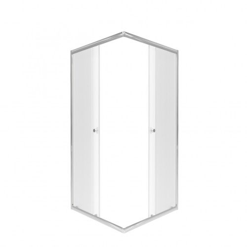 Душевой уголок Тритон Вента-Хром-Вельвет Щ0000067979 90х90 стекло матовое профиль хром без поддона