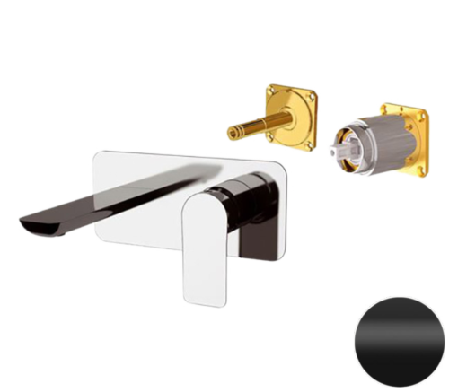 Смеситель для раковины Remer Infinity I15KBNO встраиваемый в стену черный