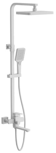 Душевая стойка Belz B817 B24817-8 настенная цвет белый