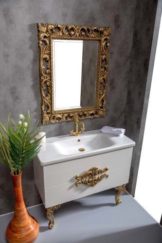 Тумба под раковину Armadi Art NeoArt 830-100-WH 100х40 подвесная цвет белый