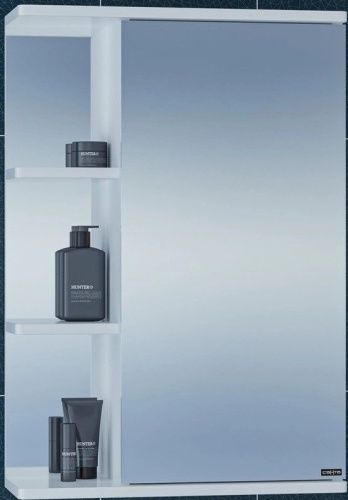 Зеркало-шкаф СанТа Ника 101085 50х70 подвесной цвет белый