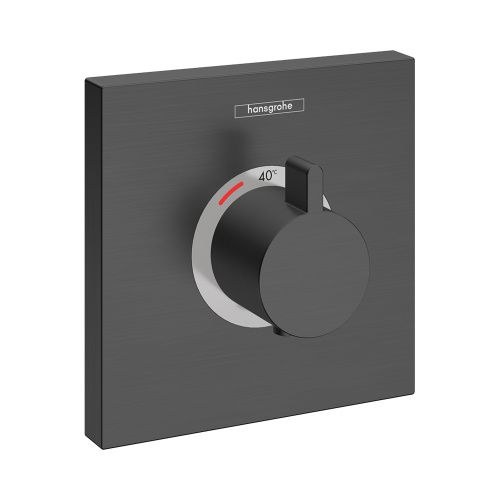 Смеситель Hansgrohe 15760340 встраиваемый в стену черный