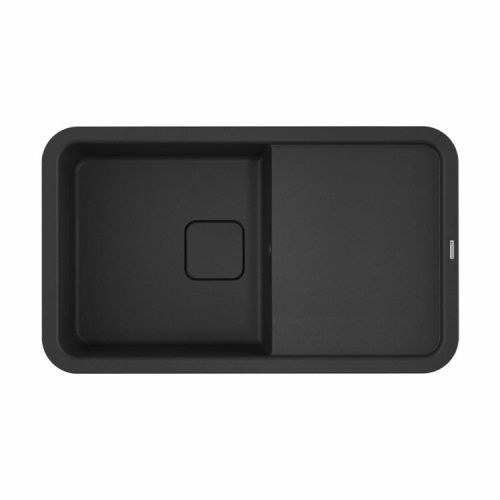 Кухонная мойка Omoikiri Tasogare 4993469 85х50 цвет черный поверхность матовая