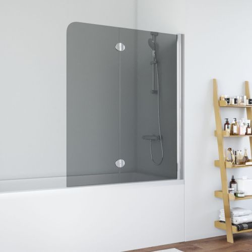 Душевая шторка на ванну Vegas-Glass E2V+E2V NOVO E2V 120 08 07 R 120х140 стекло тонированное профиль хром ориентация правая