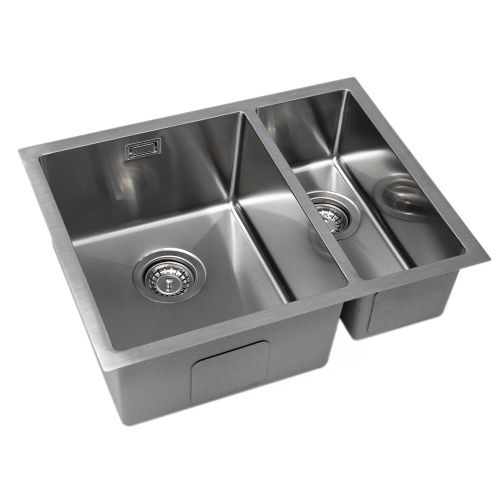 Кухонная мойка Grandex Aqua PROLINE 58 300208 60х45 цвет серый поверхность матовая