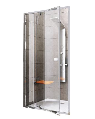 Душевая дверь Ravak Pivot 90G70U00Z1 90х190 стекло прозрачное профиль сатин
