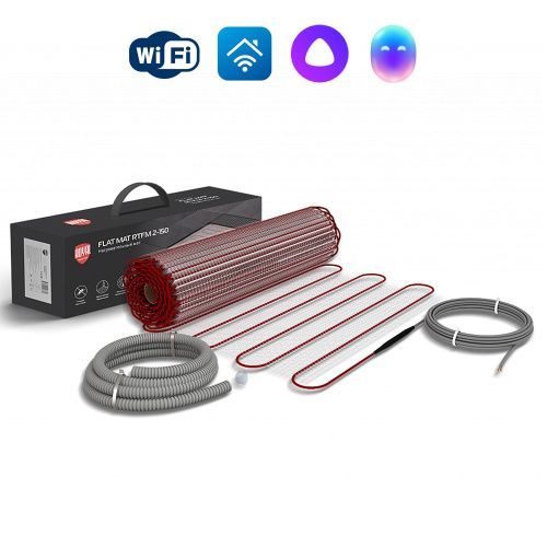 Нагревательный мат для теплого пола Royal Thermo RTFM 2-150-9 комплект