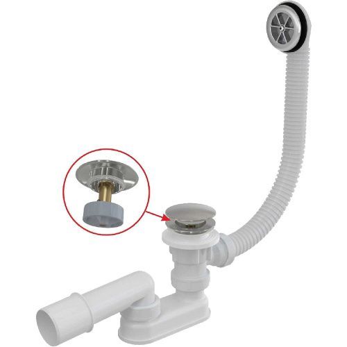 Слив-перелив Alcadrain A505CKM-100 хром