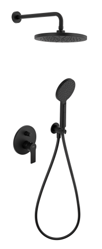 Душевая система Remer Energy EY09S02MD25NOVB встраиваемая в стену цвет черный