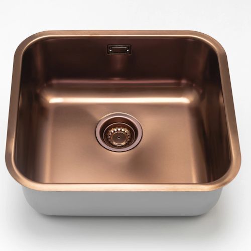 Кухонная мойка Grandex Aqua SELECT 49 2003342 50х45 цвет медь поверхность матовая