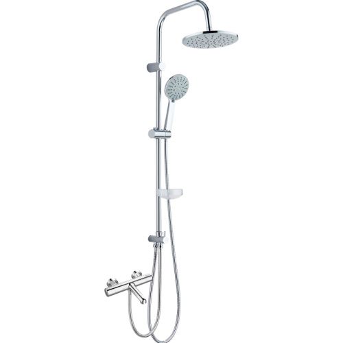 Душевая стойка Agger Thermo A2493500 настенная цвет хром с термостатом