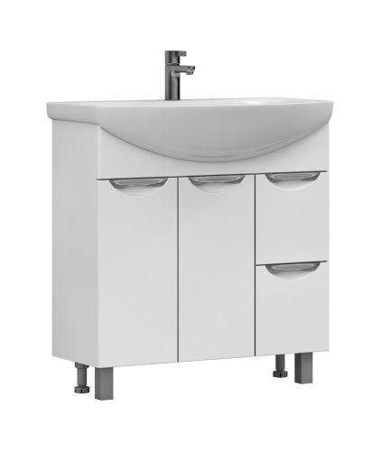 Тумба под раковину Vigo Callao tn.CAL.BAL.80.2D.2Y 80х30 напольная цвет белый