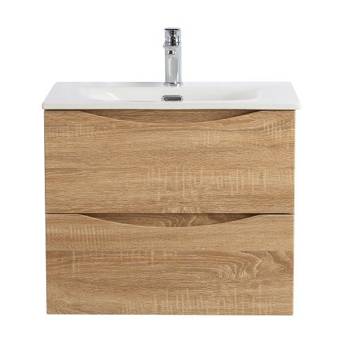 Тумба под раковину BelBagno Marino-Cer-N MARINO-CER-N-600-2C-SO-WO-P 60х50 подвесная цвет коричневый