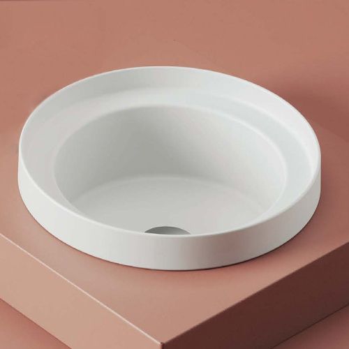 Раковина керамическая Artceram Fuori Scala TFL032 01 00 40 см встраиваемая цвет белый без отверстий под смеситель