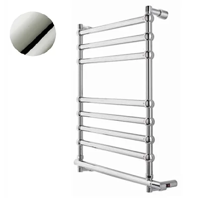 Полотенцесушитель электрический Margaroli Sole 564TS478NNNB 55х100 никель