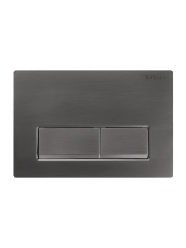 Клавиша смыва механическая BelBagno BB-15R-GM цвет оружейная сталь