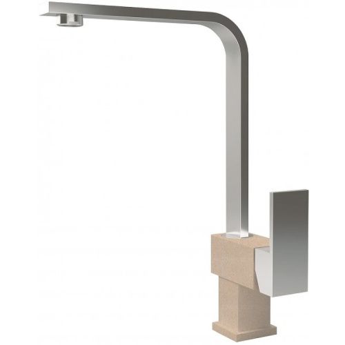 Смеситель для кухни Florentina Сильвер 313.15H.1123.104 на мойку бежевый