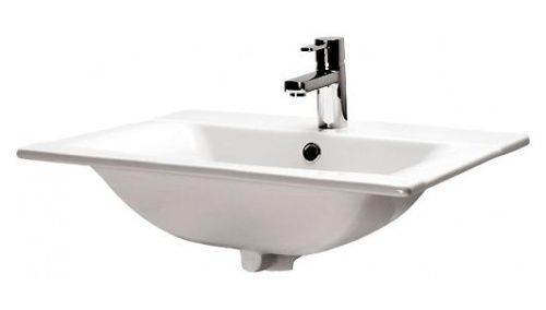 Раковина керамическая Roca VICTORIA NORD 7.3279.9.C00.0 80х50 встраиваемая цвет белый 1 отверстие под смеситель