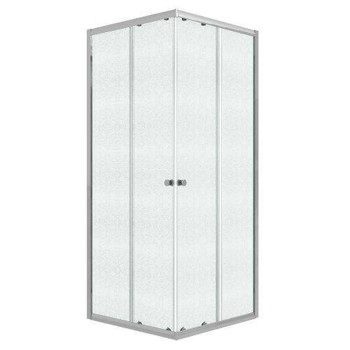 Душевой уголок Niagara Eco NG-1010-14QMT 100х100 стекло матовое профиль хром без поддона