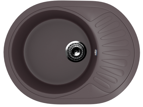 Кухонная мойка Ulgran Classic U-107m-345 55х45 цвет коричневый