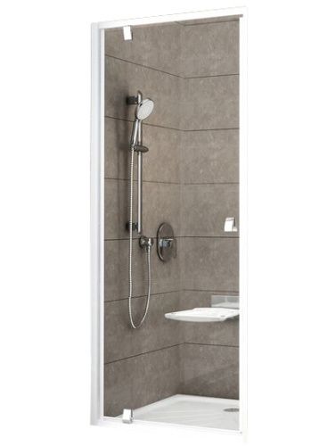 Душевая дверь Ravak Pivot 03G40101Z1 80х190 стекло прозрачное профиль белый